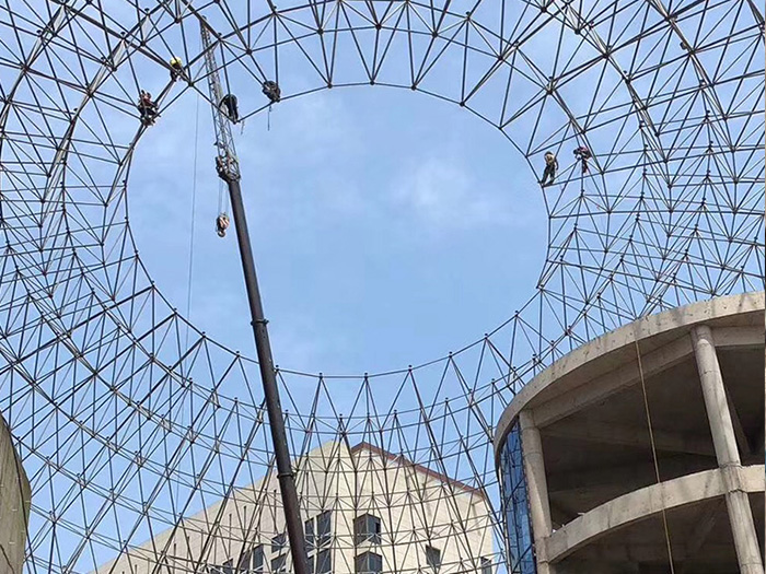 天门网架螺栓球加工流程